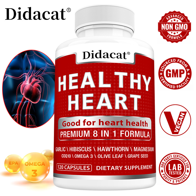 Heart Health Capsules with CoQ - Health With Wellness recensie en prijs