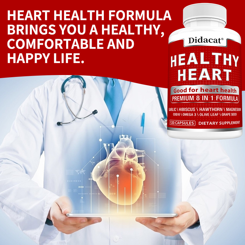Heart Health Capsules with CoQ - Health With Wellness recensie en prijs