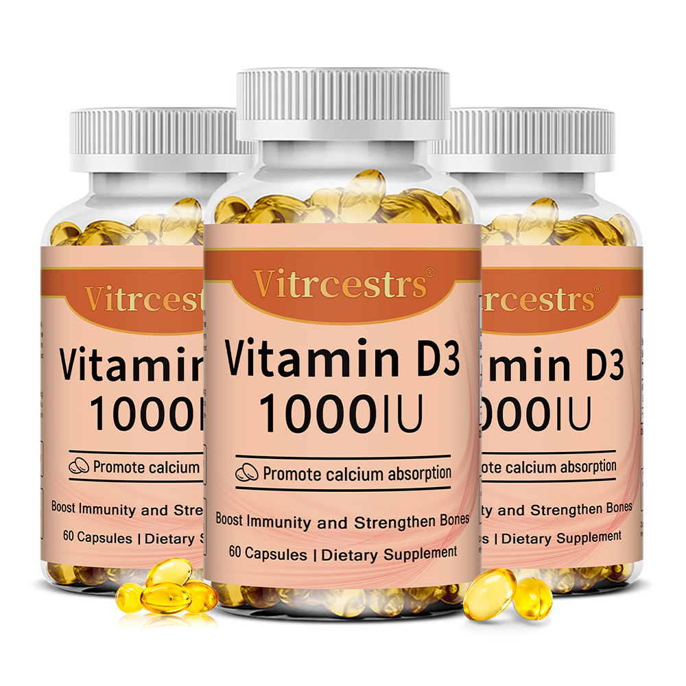 Vitamin D3 1000 IU Capsules, S - Health With Wellness recensie en prijs