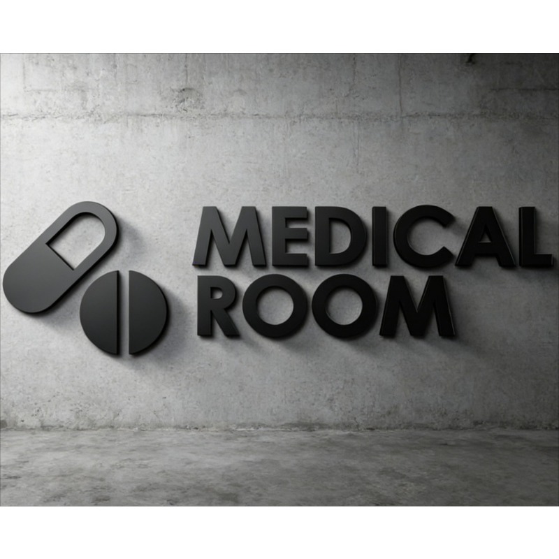 Medical Room Sign - Acrylic 3D - Health Wellness Office recensie en prijs