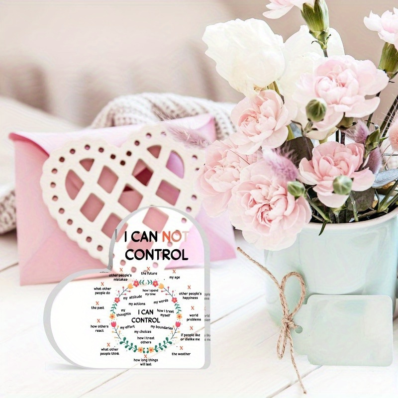 Anxiety Relief Acrylic Sign, M - Health Wellness Office recensie en prijs