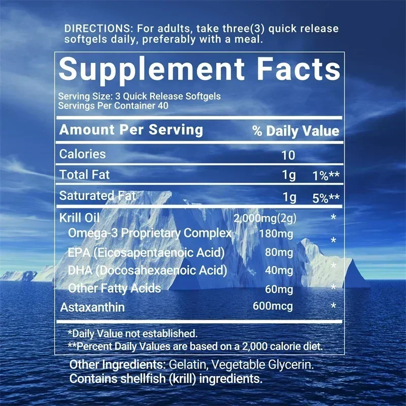 Antarctic Krill Oil Capsules - - Pa Health & Wellness Zoominfo recensie en prijs