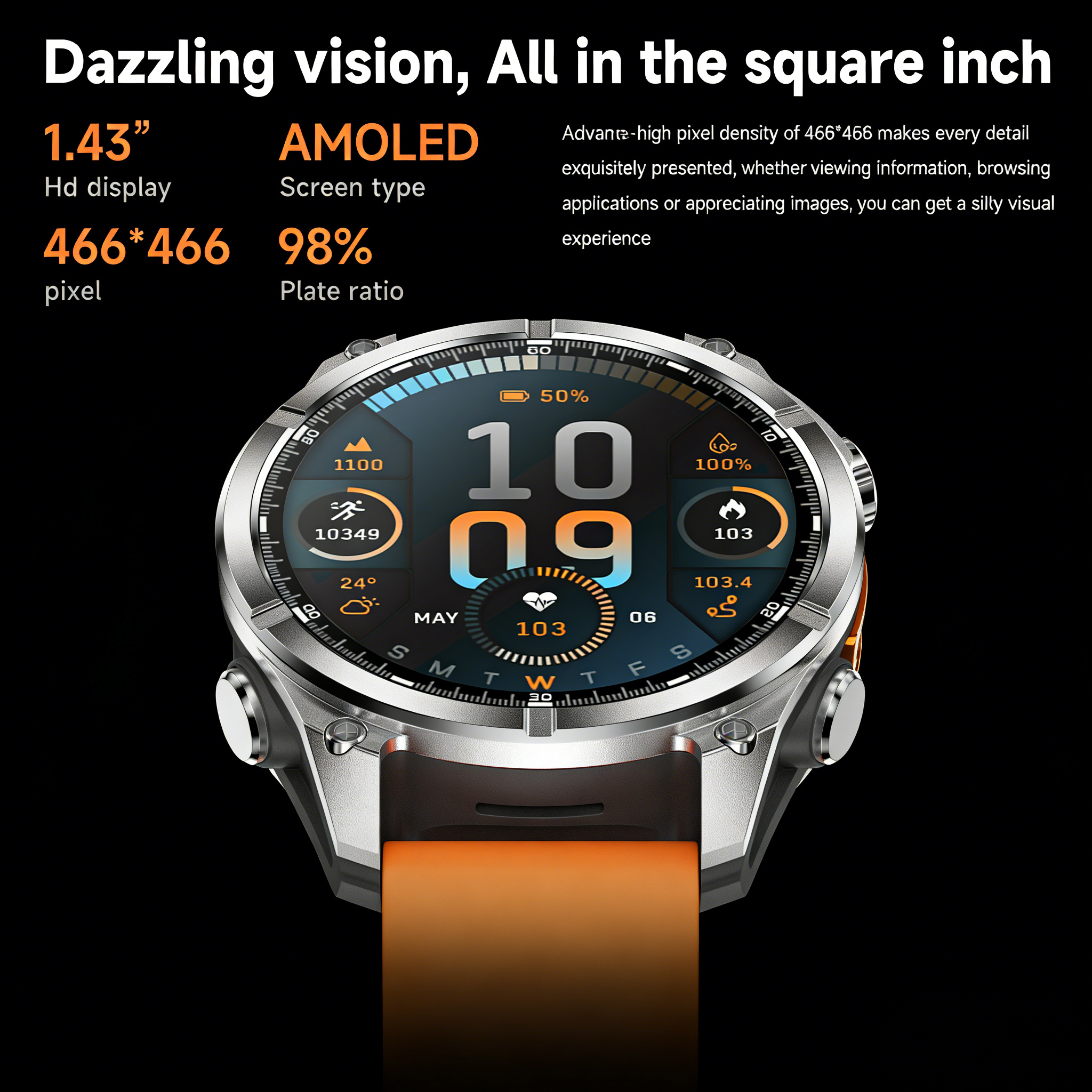 2026 HD300 Smart Watch AMOLED  - Health Wellness Trends 2026 recensie en prijs