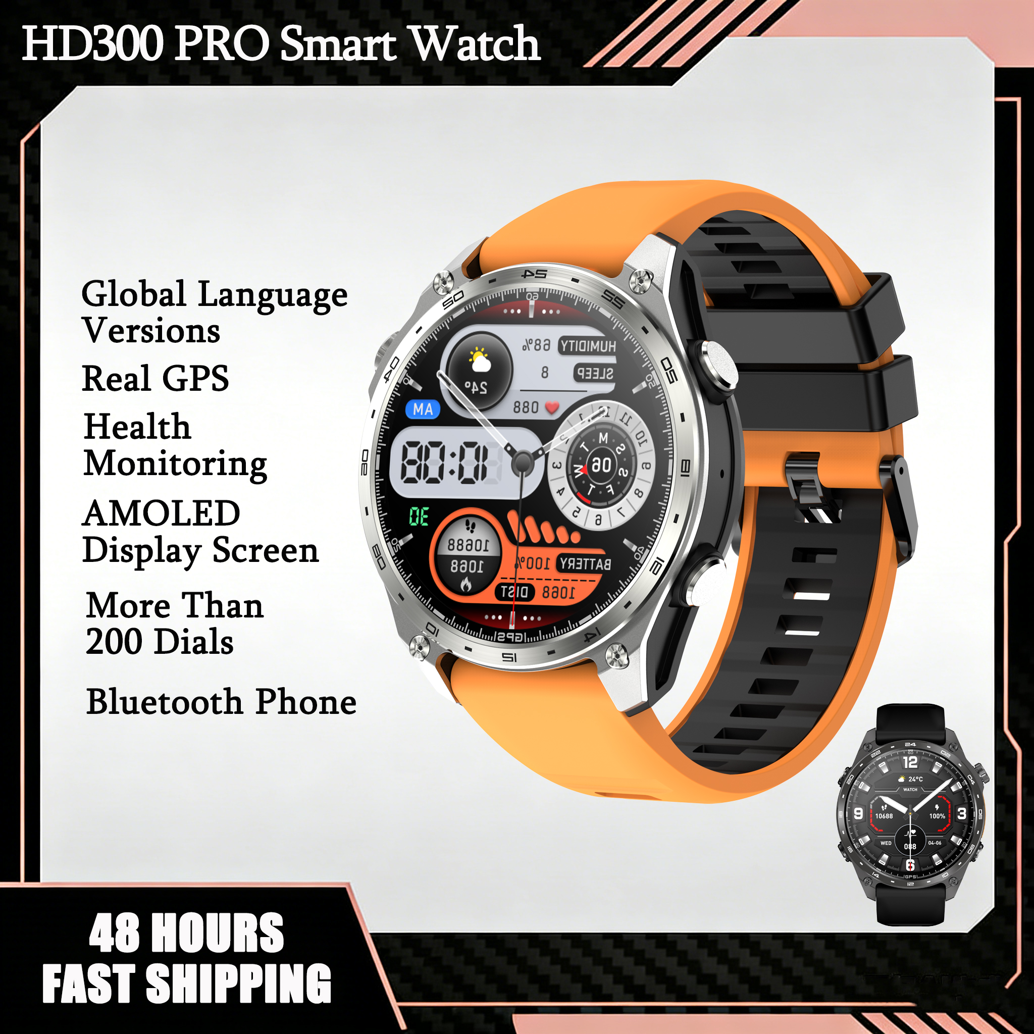 GPS Smart Watch for Outdoor HD - Health Wellness Trends 2026 recensie en prijs