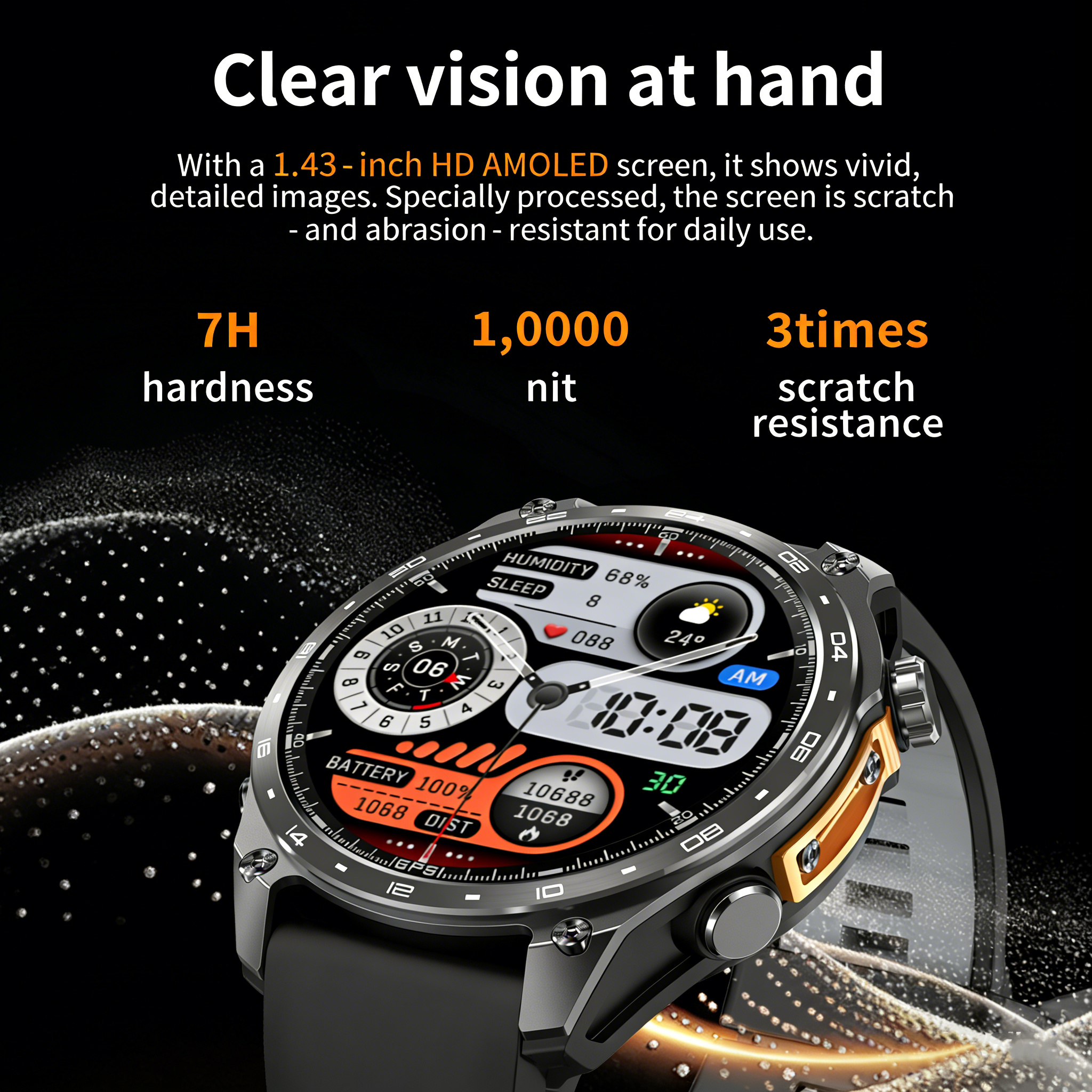 GPS Smart Watch for Outdoor HD - Health Wellness Trends 2026 recensie en prijs