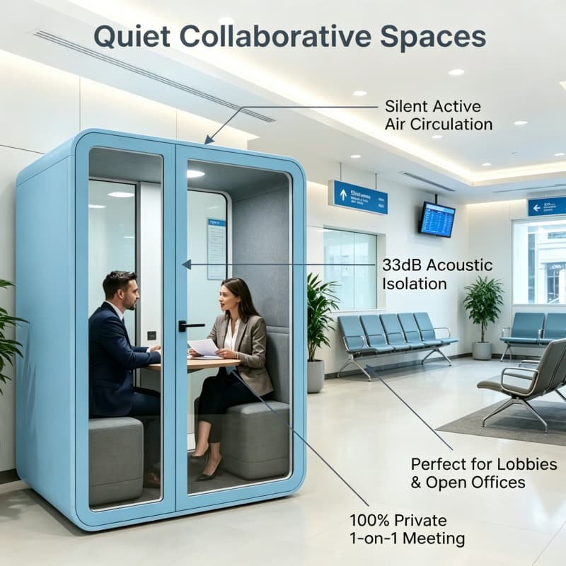 Wellness Pod Acoustic Silent B - Health Wellness Office recensie en prijs