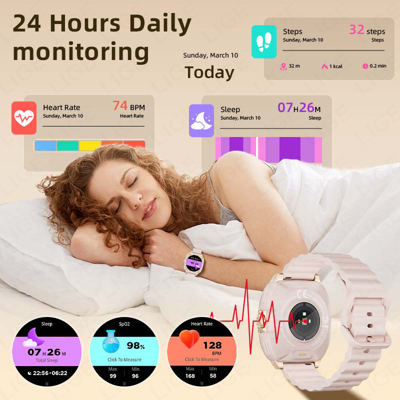 LIGE 2 In 1 TWS Headset Smart  - Health Wellness Trends 2026 recensie en prijs