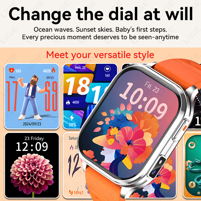 LIGE 2026 Camera Smart Watch M - Health Wellness Trends 2026 recensie en prijs