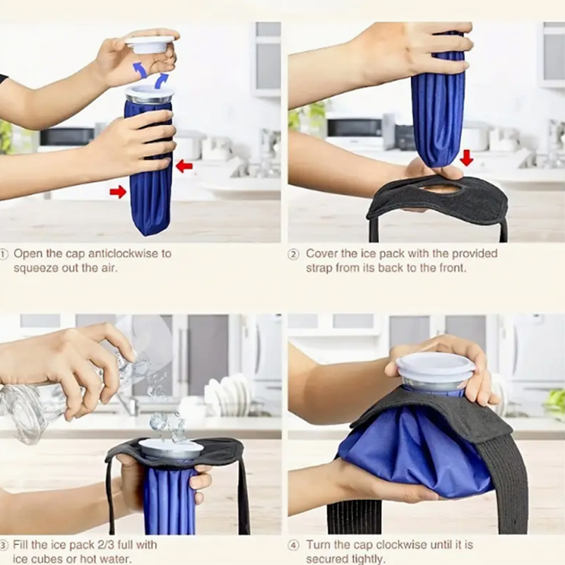 Ice Pack wrap Fixed strap, adj - Pa Health & Wellness Zoominfo recensie en prijs