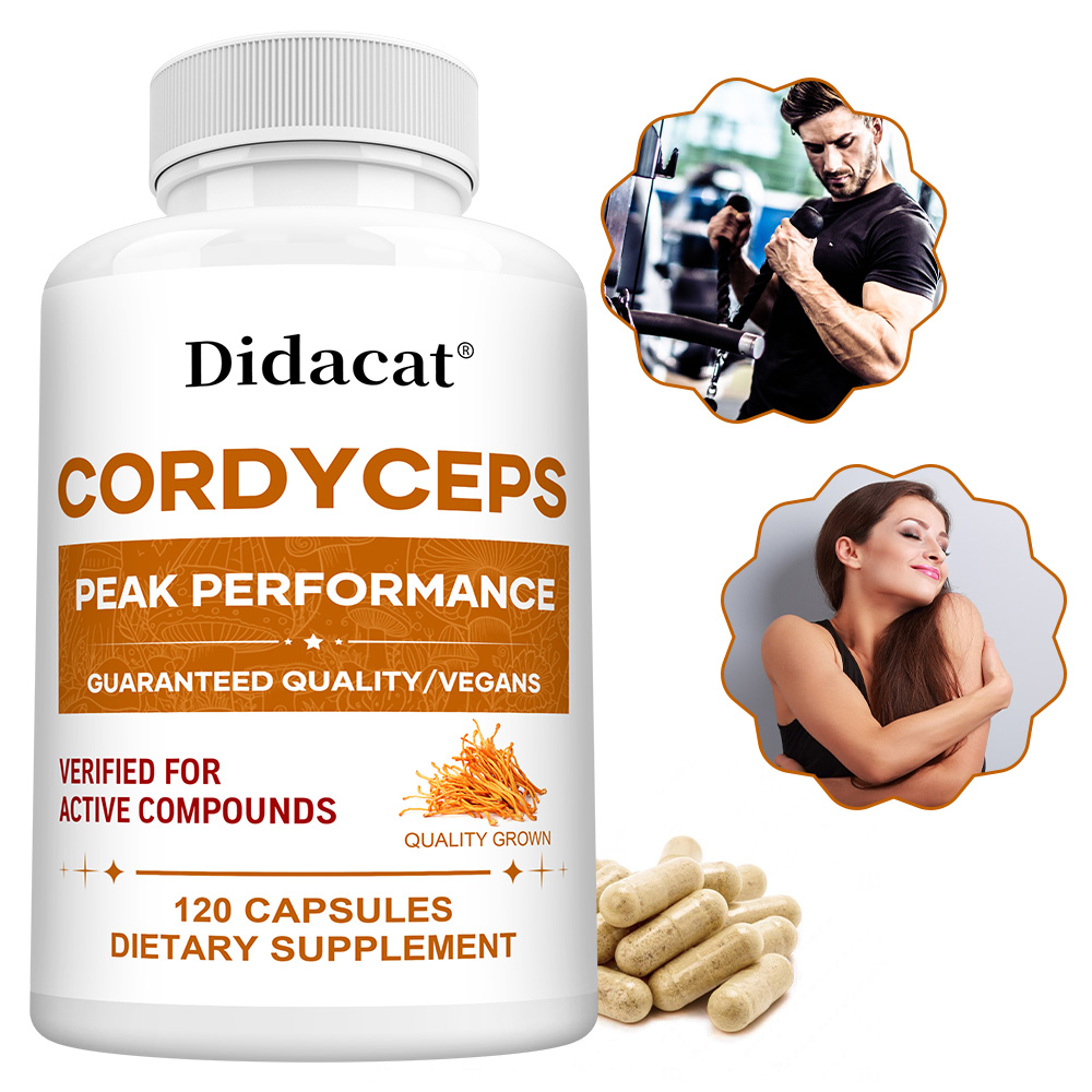 Cordyceps Mushroom Capsules 10 - Health With Wellness recensie en prijs