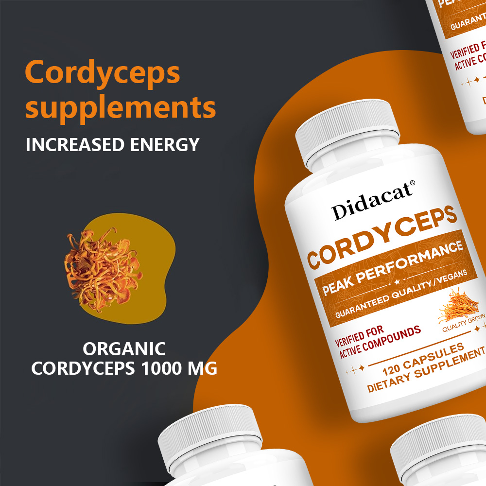 Cordyceps Mushroom Capsules 10 - Health With Wellness recensie en prijs