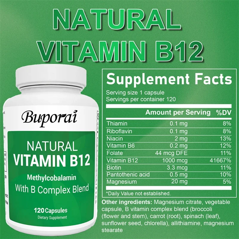 Natural Vitamin B12 with B Com - Pa Health & Wellness Zoominfo recensie en prijs