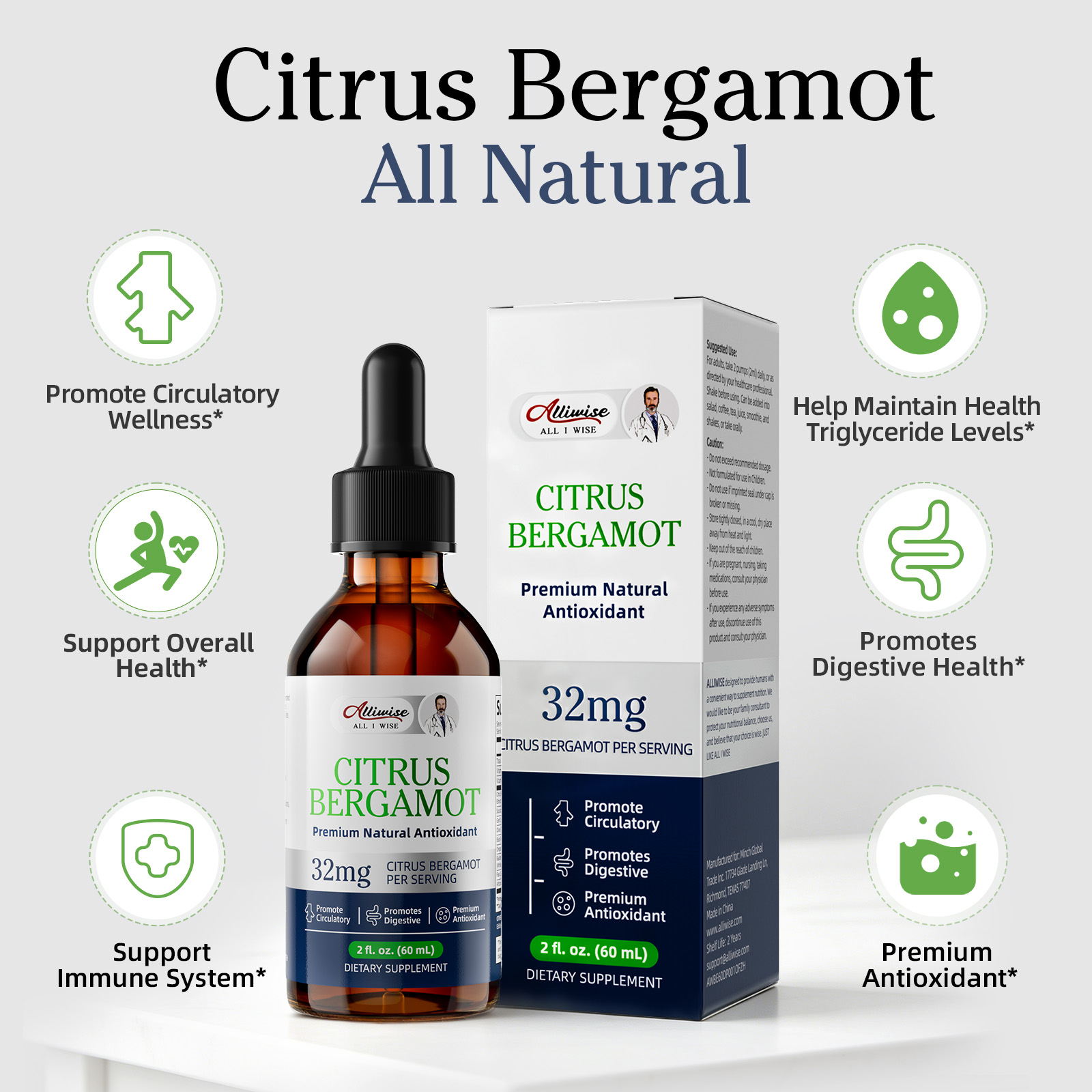 Premium Citrus Bergamout  Drop - Health With Wellness recensie en prijs